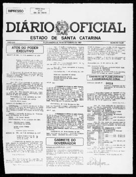 Diário Oficial do Estado de Santa Catarina. Ano 53. N° 13287 de 10/09/1987