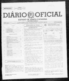 Diário Oficial do Estado de Santa Catarina. Ano 69. N° 17035 de 18/11/2002