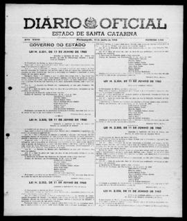 Diário Oficial do Estado de Santa Catarina. Ano 27. N° 6586 de 23/06/1960