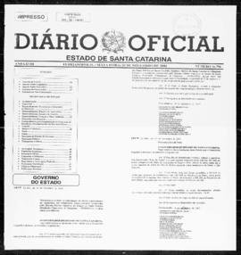 Diário Oficial do Estado de Santa Catarina. Ano 68. N° 16796 de 30/11/2001