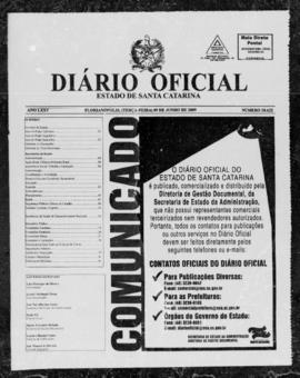 Diário Oficial do Estado de Santa Catarina. Ano 75. N° 18622 de 09/06/2009