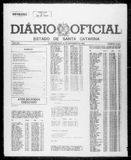 Diário Oficial do Estado de Santa Catarina. Ano 57. N° 14572 de 23/11/1992