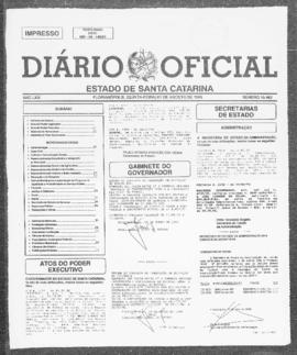 Diário Oficial do Estado de Santa Catarina. Ano 63. N° 15483 de 01/08/1996