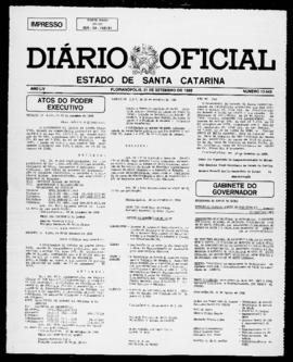 Diário Oficial do Estado de Santa Catarina. Ano 54. N° 13542 de 21/09/1988