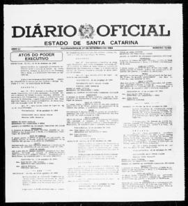 Diário Oficial do Estado de Santa Catarina. Ano 51. N° 12553 de 21/09/1984