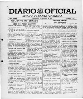 Diário Oficial do Estado de Santa Catarina. Ano 23. N° 5779 de 18/01/1957