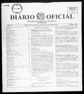 Diário Oficial do Estado de Santa Catarina. Ano 71. N° 17567 de 27/01/2005