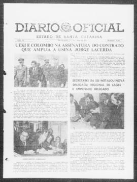 Diário Oficial do Estado de Santa Catarina. Ano 40. N° 9987 de 14/05/1974