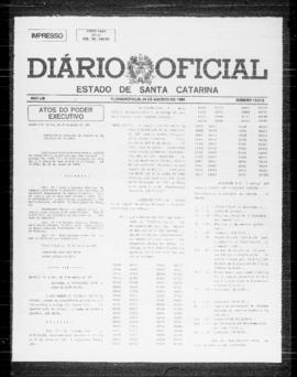 Diário Oficial do Estado de Santa Catarina. Ano 53. N° 13012 de 04/08/1986