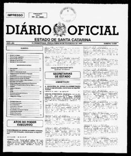 Diário Oficial do Estado de Santa Catarina. Ano 63. N° 15609 de 04/02/1997