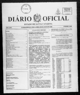 Diário Oficial do Estado de Santa Catarina. Ano 72. N° 17941 de 08/08/2006