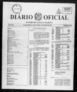 Diário Oficial do Estado de Santa Catarina. Ano 72. N° 17926 de 18/07/2006