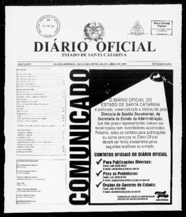 Diário Oficial do Estado de Santa Catarina. Ano 75. N° 18581 de 06/04/2009