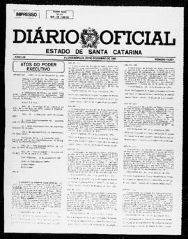 Diário Oficial do Estado de Santa Catarina. Ano 53. N° 13357 de 22/12/1987