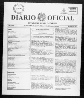 Diário Oficial do Estado de Santa Catarina. Ano 72. N° 17966 de 14/09/2006