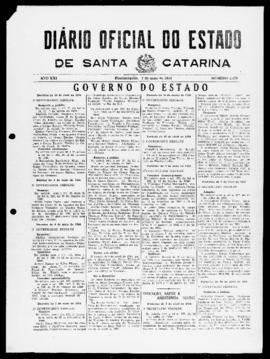 Diário Oficial do Estado de Santa Catarina. Ano 21. N° 5129 de 07/05/1954