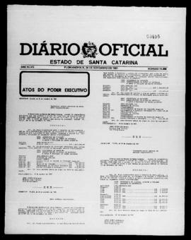 Diário Oficial do Estado de Santa Catarina. Ano 47. N° 11856 de 26/11/1981