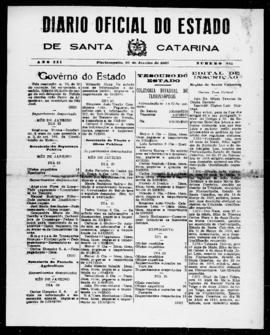 Diário Oficial do Estado de Santa Catarina. Ano 3. N° 841 de 26/01/1937