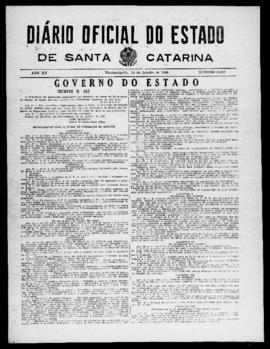 Diário Oficial do Estado de Santa Catarina. Ano 15. N° 3862 de 14/01/1949