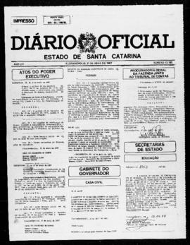 Diário Oficial do Estado de Santa Catarina. Ano 53. N° 13188 de 21/04/1987