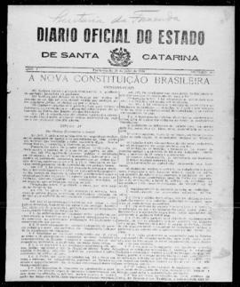Diário Oficial do Estado de Santa Catarina. Ano 1. N° 111 de 21/07/1934