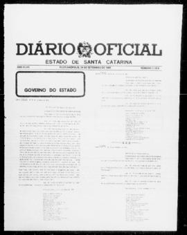 Diário Oficial do Estado de Santa Catarina. Ano 47. N° 11814 de 24/09/1981