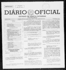 Diário Oficial do Estado de Santa Catarina. Ano 68. N° 16722 de 13/08/2001