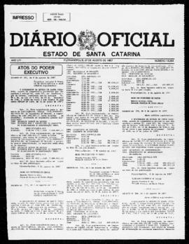 Diário Oficial do Estado de Santa Catarina. Ano 53. N° 13264 de 07/08/1987