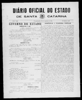 Diário Oficial do Estado de Santa Catarina. Ano 8. N° 2118 de 13/10/1941