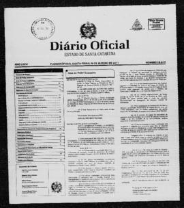 Diário Oficial do Estado de Santa Catarina. Ano 76. N° 19017 de 28/01/2011