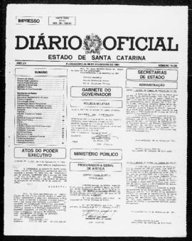 Diário Oficial do Estado de Santa Catarina. Ano 55. N° 14126 de 06/02/1991