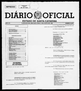 Diário Oficial do Estado de Santa Catarina. Ano 65. N° 15978 de 10/08/1998