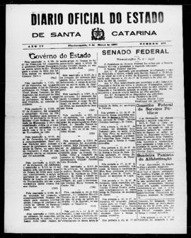 Diário Oficial do Estado de Santa Catarina. Ano 4. N° 873 de 08/03/1937