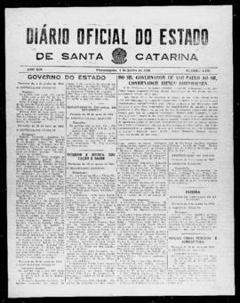 Diário Oficial do Estado de Santa Catarina. Ano 19. N° 4670 de 04/06/1952