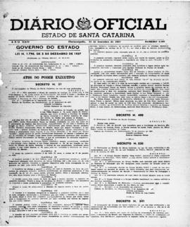 Diário Oficial do Estado de Santa Catarina. Ano 24. Nº 6006 de 31/12/1957