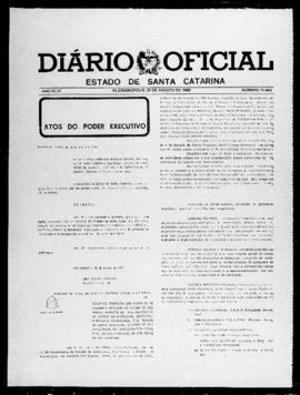 Diário Oficial do Estado de Santa Catarina. Ano 46. N° 11542 de 20/08/1980