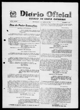 Diário Oficial do Estado de Santa Catarina. Ano 30. N° 7348 de 06/08/1963