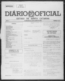 Diário Oficial do Estado de Santa Catarina. Ano 55. N° 13775 de 30/08/1989