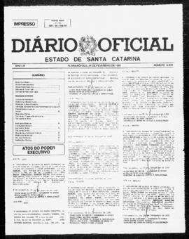 Diário Oficial do Estado de Santa Catarina. Ano 56. N° 14376 de 04/02/1992