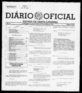 Diário Oficial do Estado de Santa Catarina. Ano 65. N° 16034 de 29/10/1998