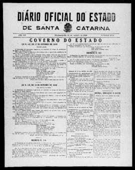 Diário Oficial do Estado de Santa Catarina. Ano 15. N° 3811 de 21/10/1948