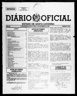 Diário Oficial do Estado de Santa Catarina. Ano 62. N° 15268 de 15/09/1995