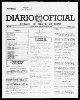 Diário Oficial do Estado de Santa Catarina. Ano 58. N° 14840 de 27/12/1993