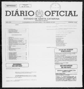 Diário Oficial do Estado de Santa Catarina. Ano 67. N° 16580 de 15/01/2001