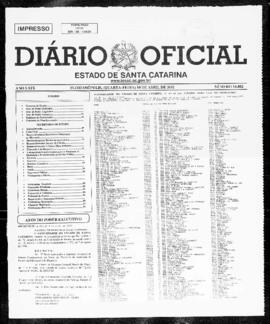 Diário Oficial do Estado de Santa Catarina. Ano 69. N° 16882 de 10/04/2002