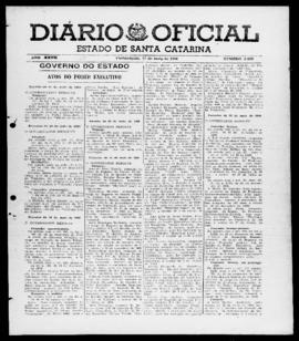 Diário Oficial do Estado de Santa Catarina. Ano 27. N° 6568 de 27/05/1960