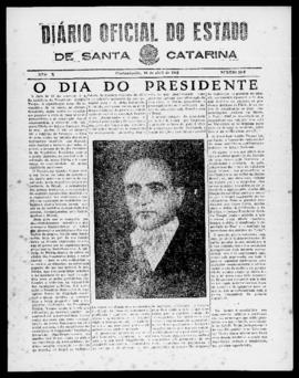 Diário Oficial do Estado de Santa Catarina. Ano 10. N° 2482 de 16/04/1943