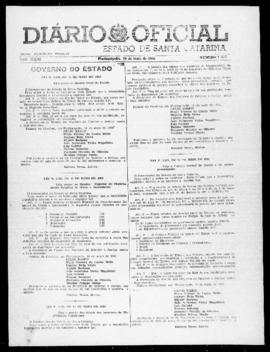 Diário Oficial do Estado de Santa Catarina. Ano 31. N° 7553 de 20/05/1964