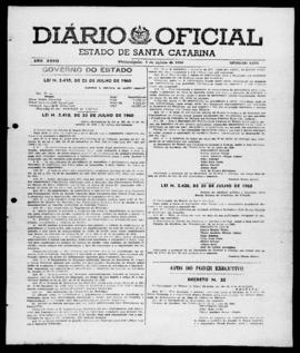 Diário Oficial do Estado de Santa Catarina. Ano 27. N° 6616 de 05/08/1960