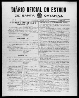 Diário Oficial do Estado de Santa Catarina. Ano 11. N° 2792 de 07/08/1944